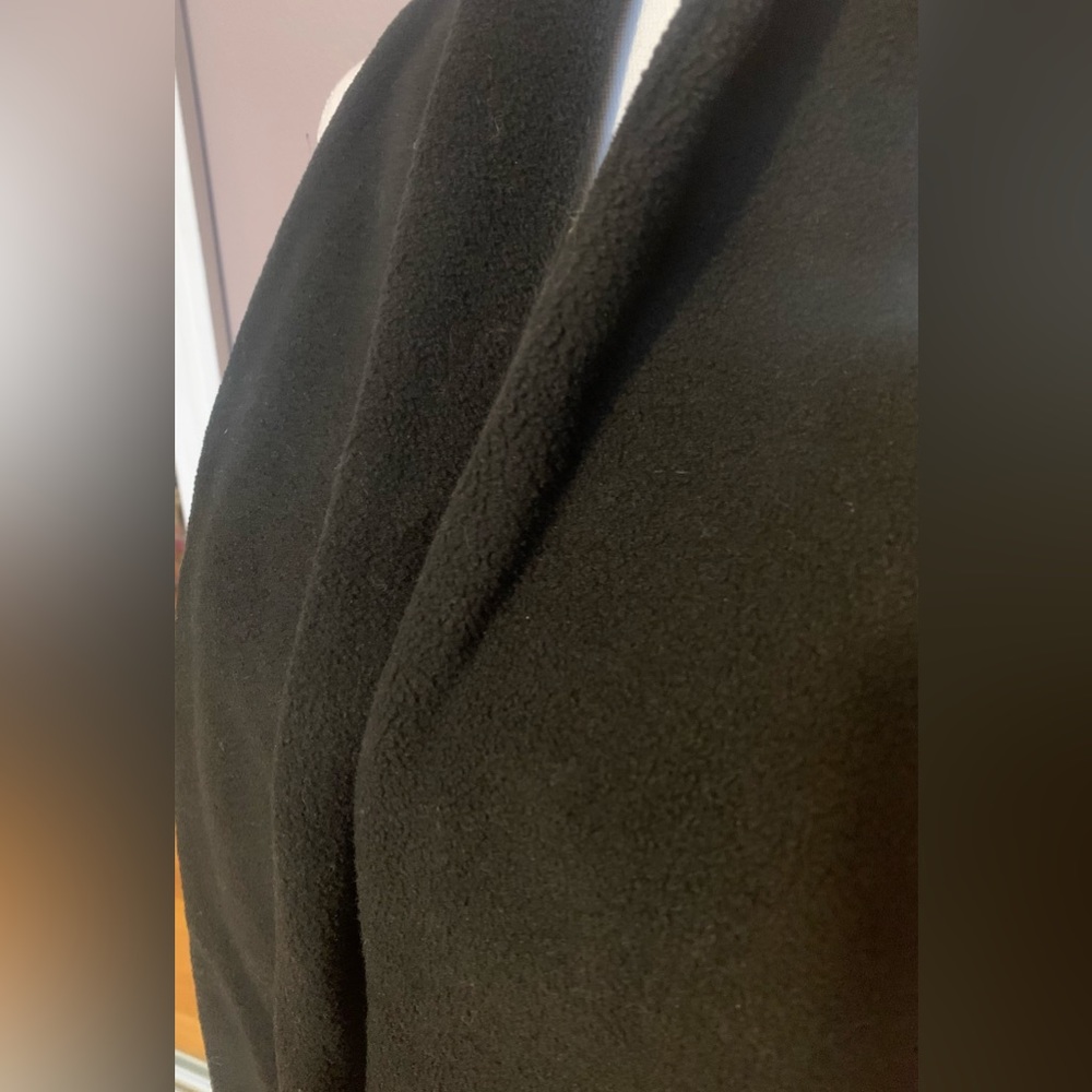 Black Fleece Scarf - Velcro opening - Picture 3 of 5